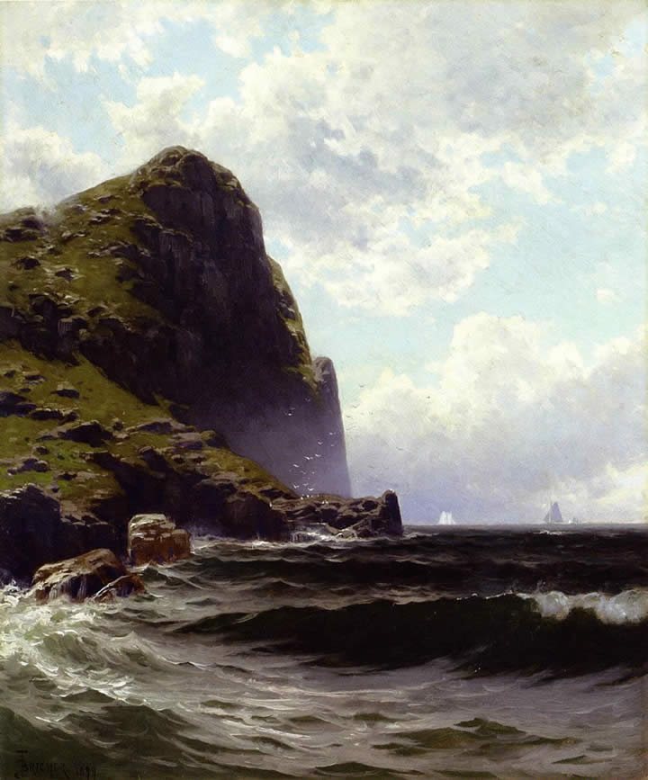 Alfred Thompson Bricher Brundith Head_ Grand Manan